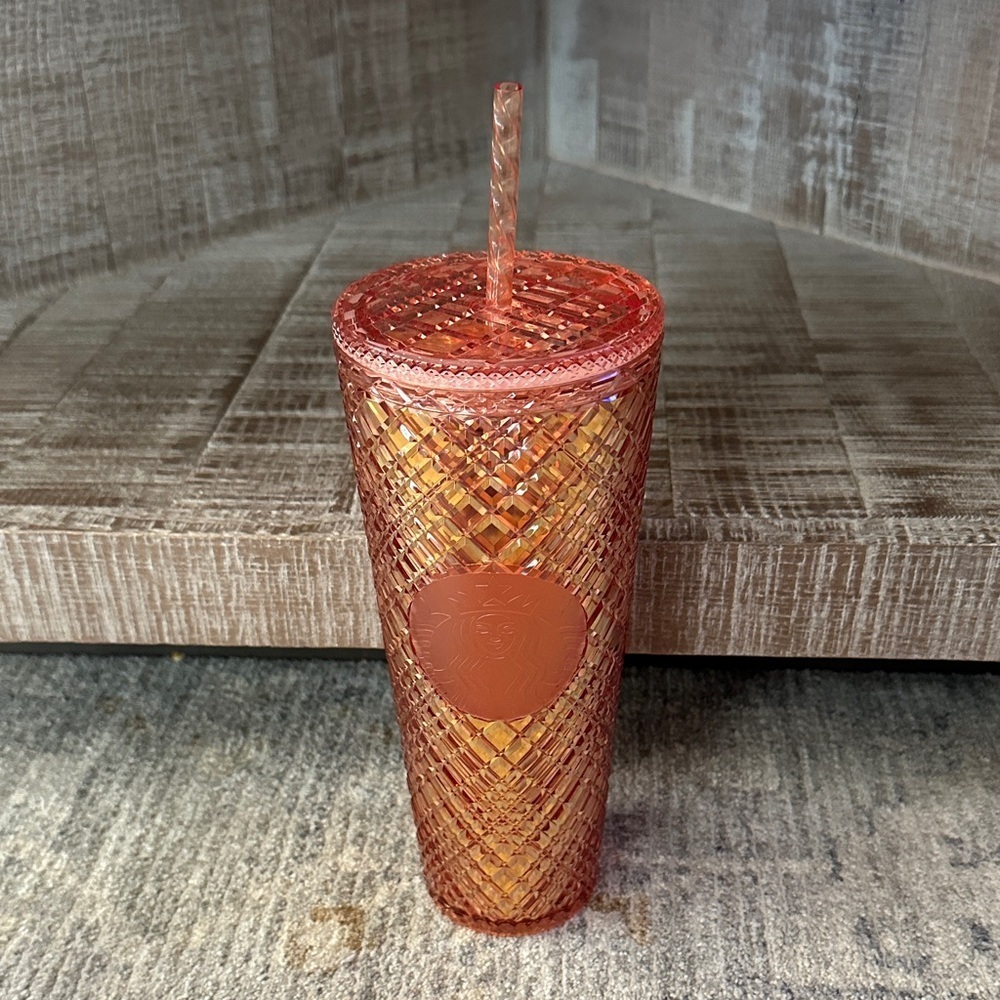 Starbucks rose gold tumbler